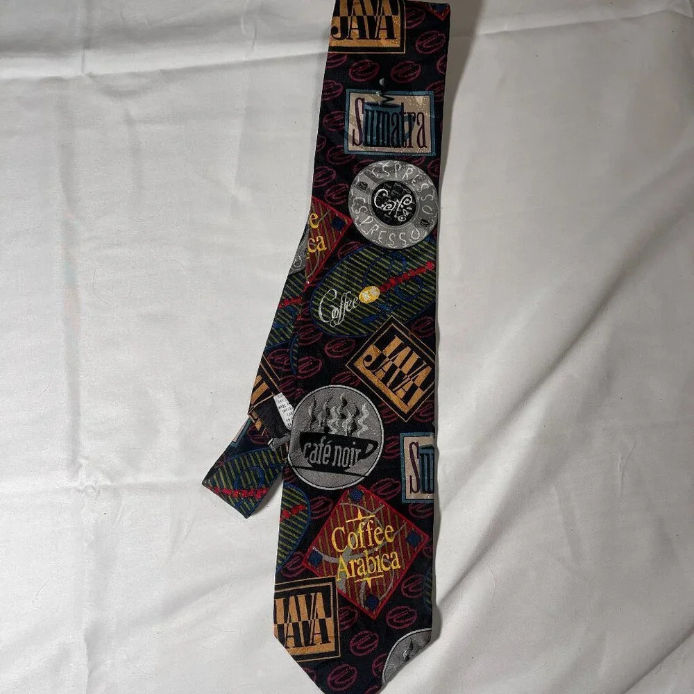 Vintage Coffee Tie